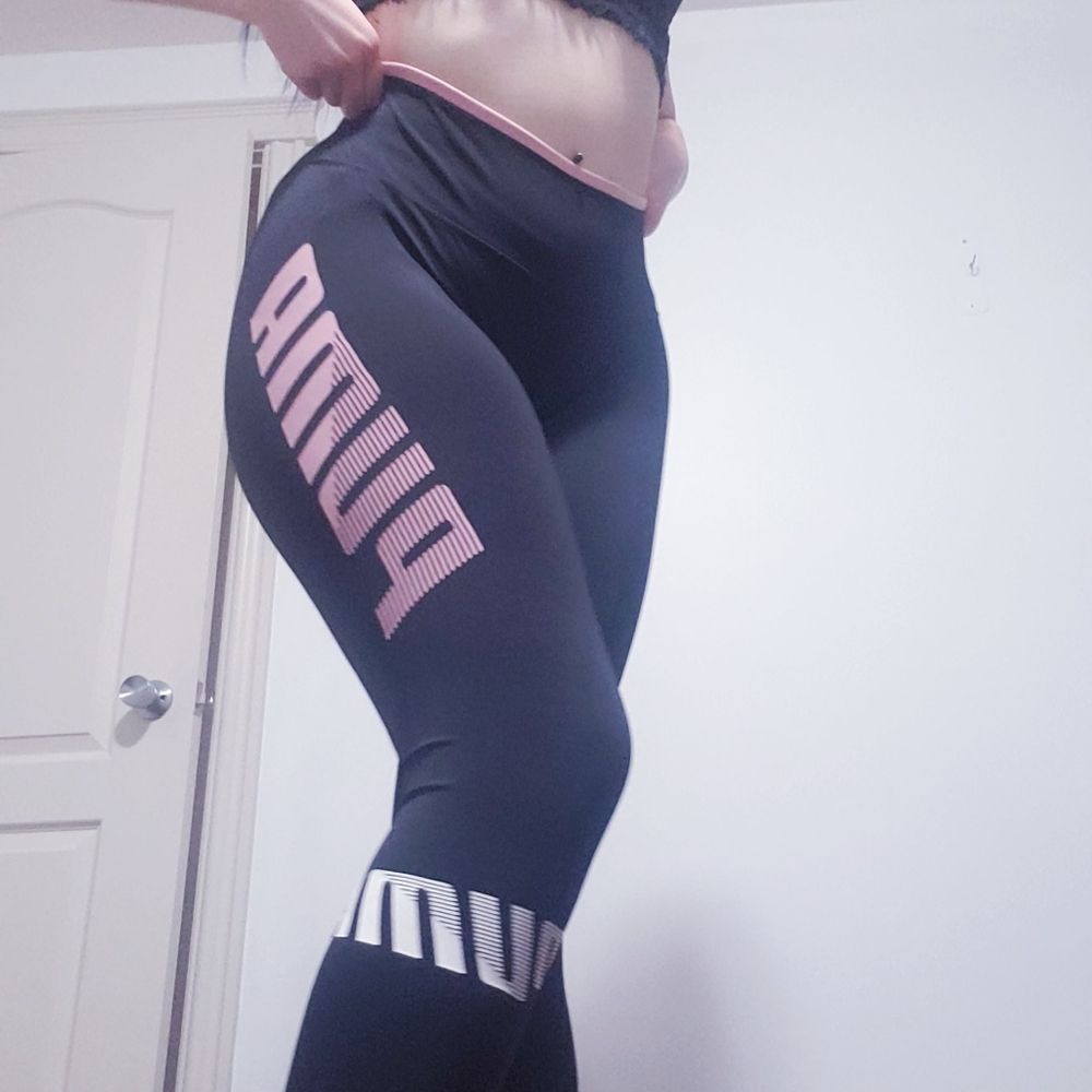 Puma Black&Pink Leggings